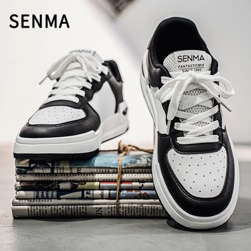 

SENMA/мужская обувь, женские кроссовки, осень 2023, новые оригинальные спортивные туфли на толстой подошве, дышащие универсальные повседневные туфли для доски