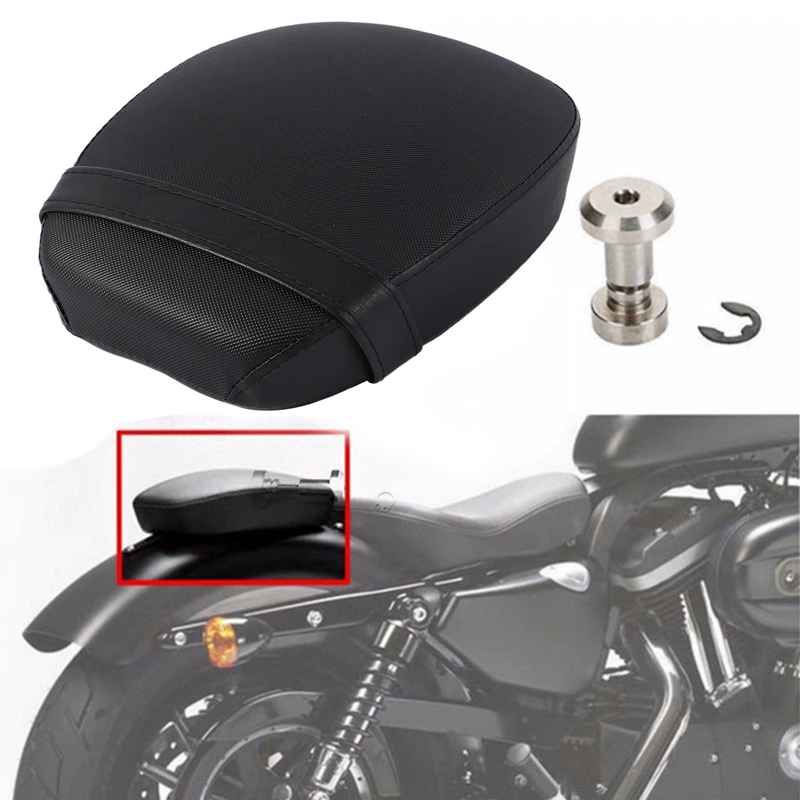 

Мотоциклетные задние пассажирские сиденья, подушка, седло Pillion для Sportster XL 48 883 1200 2010-2018