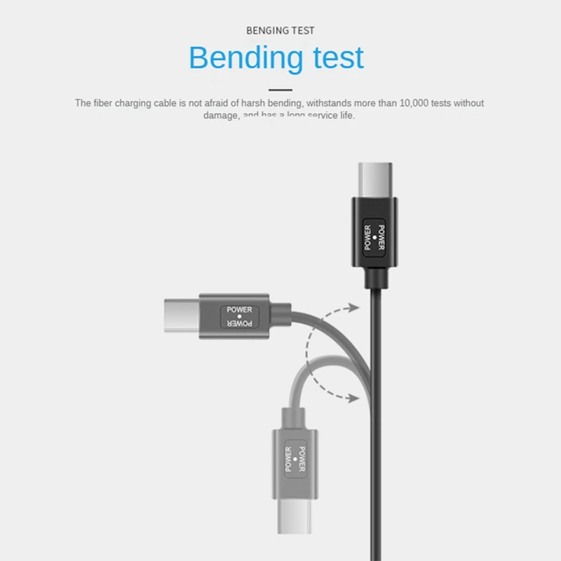 15V PD3.0 USB Type-C Male To 15V D-Tap Male Connector Power Cable For V-Mount Battery Easy To Use