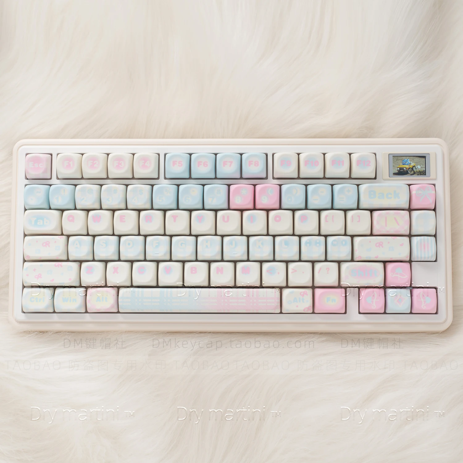 Keycap MOE ball cap halo PBT round five-sided hot sublimation 68 75 84 87 98 108 etc