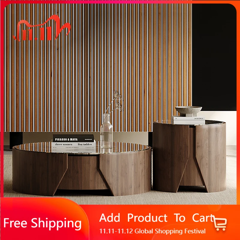 

Aesthetic Simple Coffee Table Minimalist Decor Luxury Unique Coffee Table Effect Modern Armoires Service Postmodern Furniture