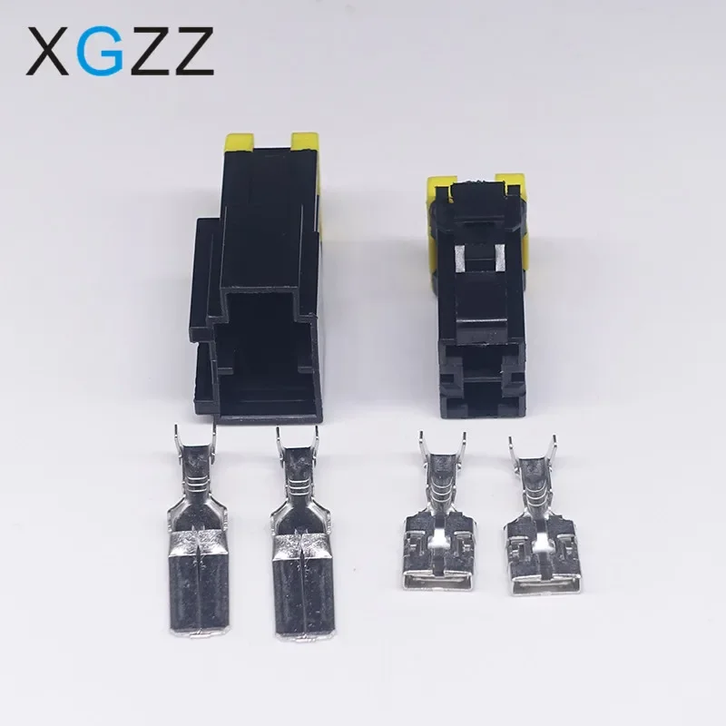 XG7021-9.5-11/21 Auto 9.5 Series 2 Pin Male Female Kit Electrical Large Heavy Current Connector Plug