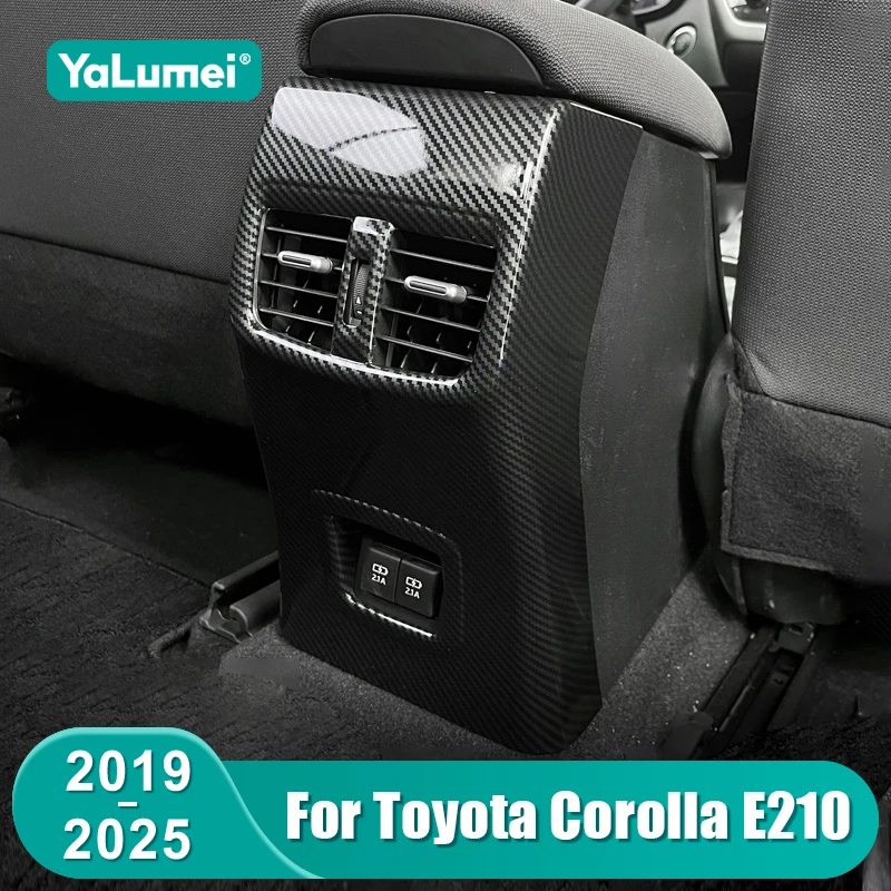 

For Toyota Corolla E210 2019 2020 2021 2022 2023 2024 2025 Hybrid Car Rear Air Condition Outlet Vent Cover Trim Accessories