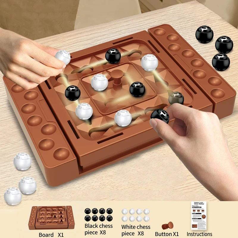 2026 New Flip Chess Othello Bl - Board Game Flip 7 评论和价格