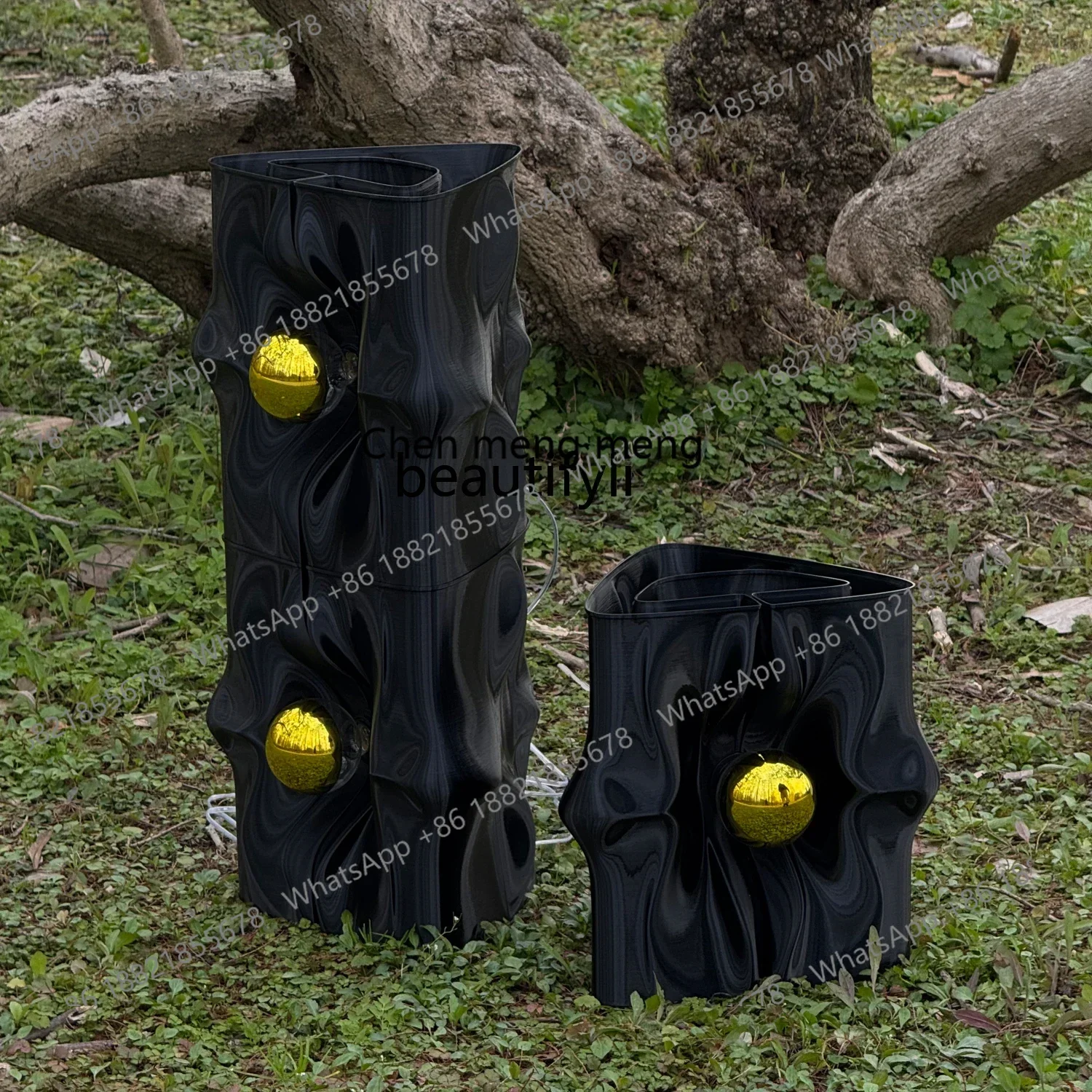 ss8350 Modular decorative ornament 3D printing sculpture design