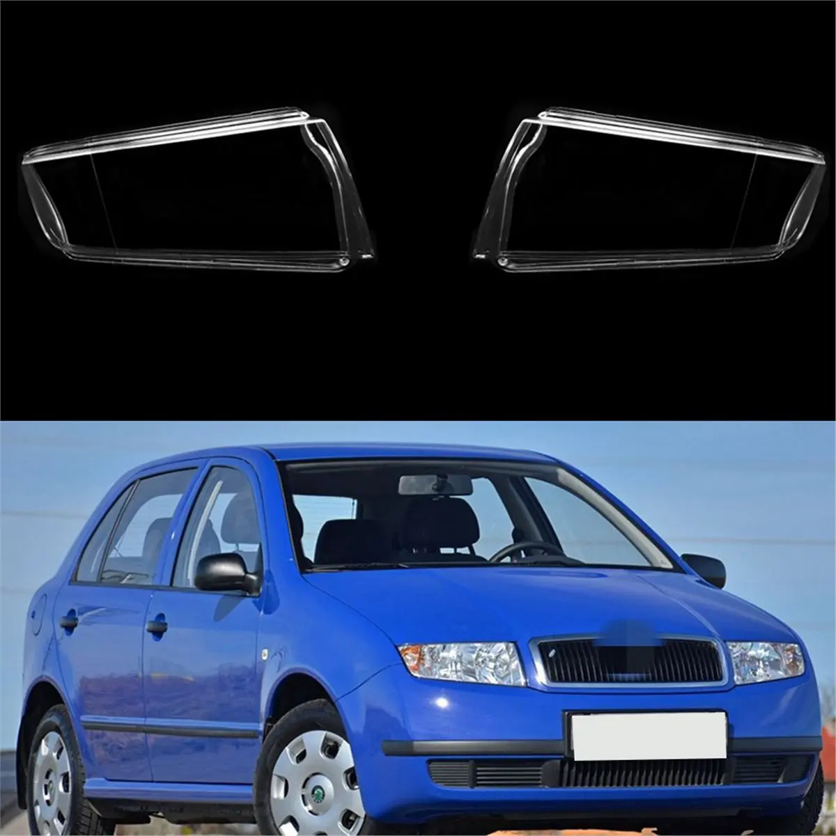 coque-de-phare-de-voiture-91a-lentille-de-protection-de-phare-pour-skoda-fabia-1999-2007-gauche-pc