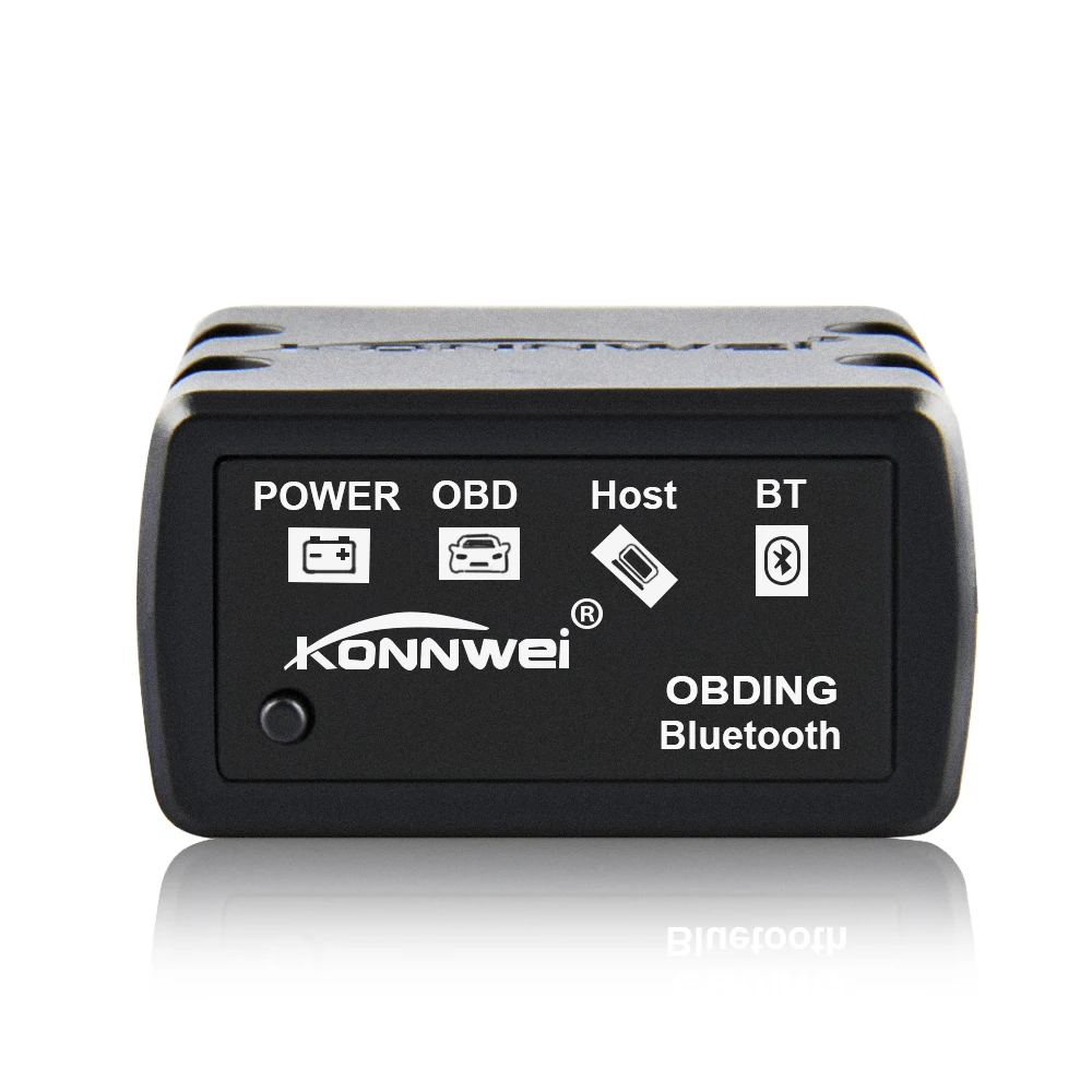 902 KONNWEI ELM327 V1.5 Obd2 الماسح الضوئي المتوافق مع بلوتوث الماسح الضوئي التلقائي Mini ELM 327 Obd 2 KW902 قارئ الرمز هاتف أندرويد #6