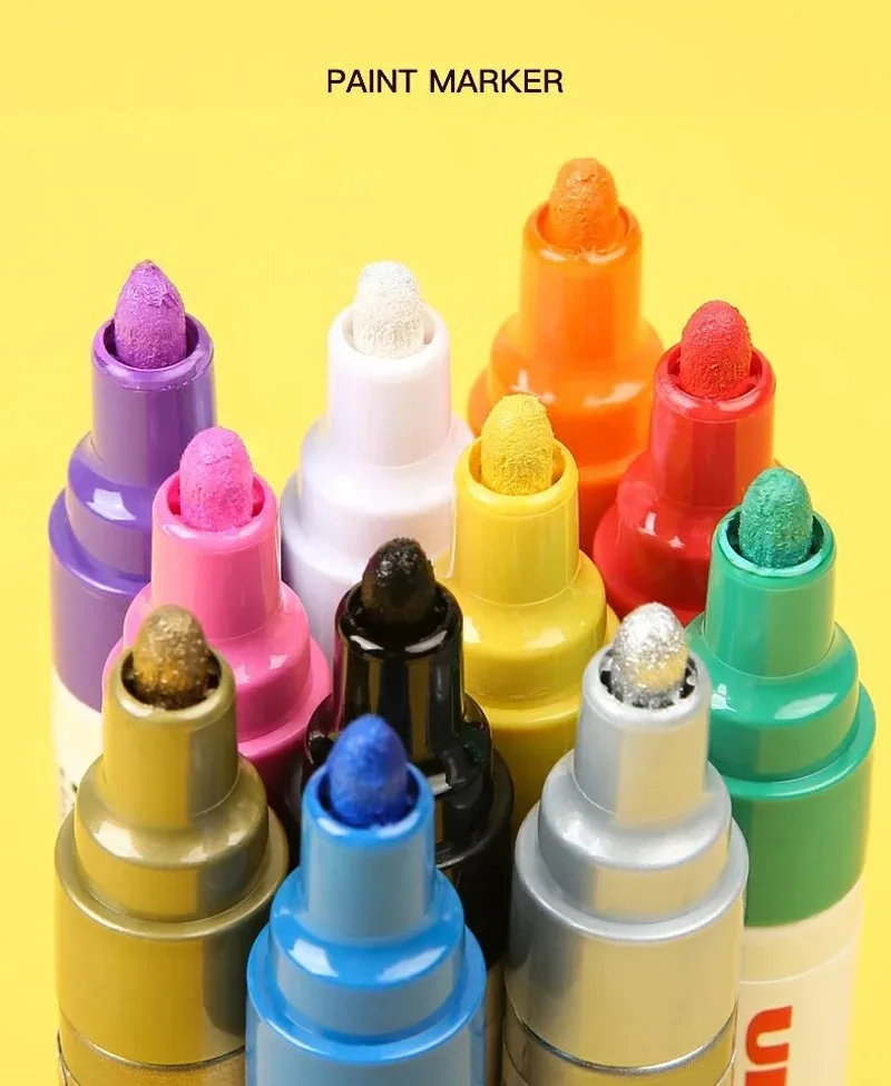 1 stücke Japan UNI Farbe Marker PX-21 Farbe Öl-basierte Permanent 0,8-1,2mm Reifen Ausbesserung Malerei wasserdichte Graffiti Kunst Liefert – Detail 5