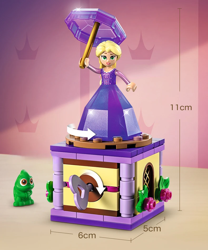 レゴディズニープリンセスビルディングおもちゃ、43214、ミニドール