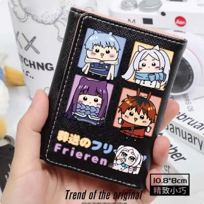 

Anime Frieren: Beyond Journey's End Fashion Wallet PU Purse Card Coin Hasp Money Bag Cosplay Gift B1969 Anime