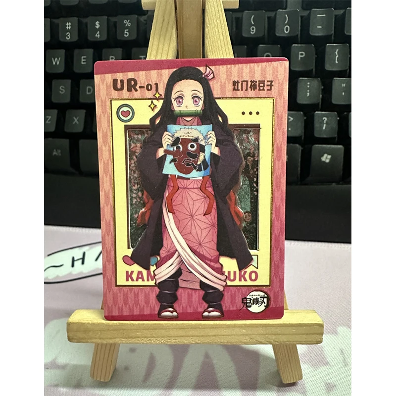Cartes Anime Rengoku Kyoujurou Kanroji Mitsuri Kochou Shinobu Tokitou Muichirou UR, jouets à collectionner, cadeaux de noël et d'anniversaire