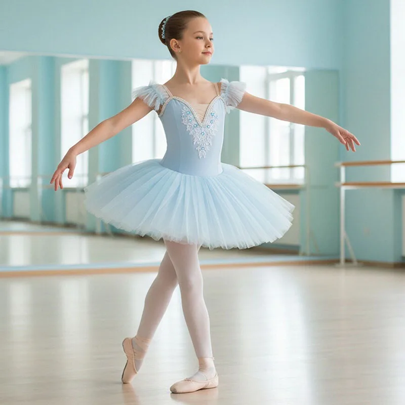 

Contemporary Dance Ballerina Dress Professional Costume for Women's Ballet Performance Skirt Style Dancewear