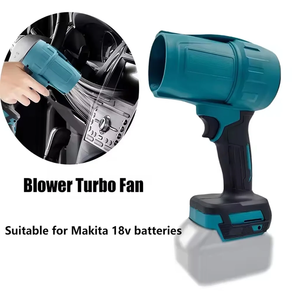 Brushless lithium electric turbo blower handheld jet fan Violent car dryer handheld dust blowing tool