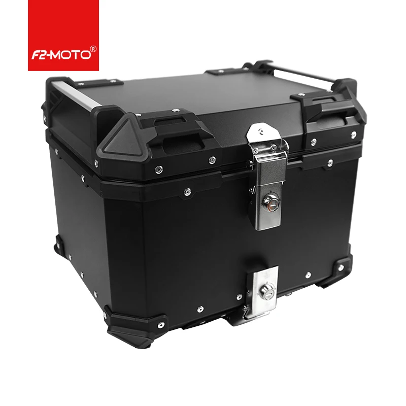 

Modification 45L Black Carrier Box Aluminum Alloy Top Box for Motorcycle Tail