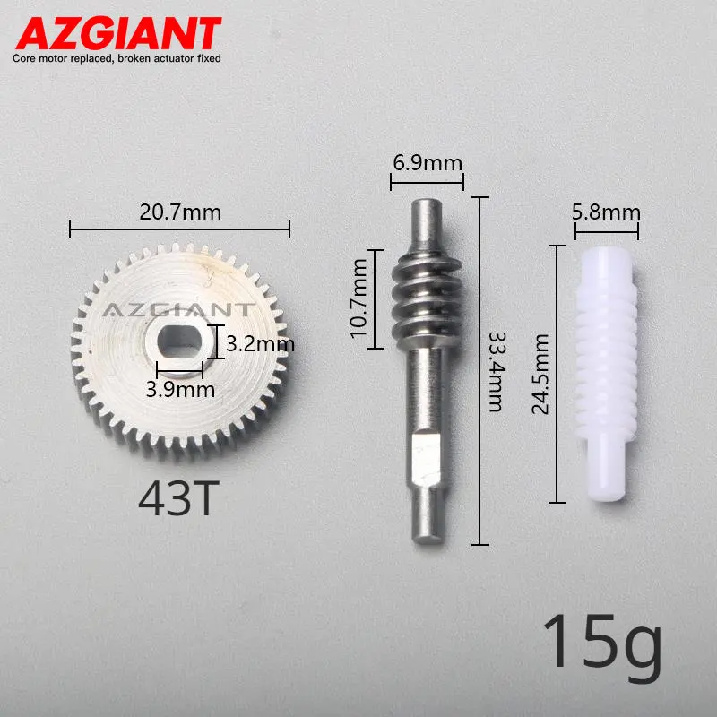 AZGIANT 44T For Mitsubishi Pajero V93 V97 V95 V98 2014-2021 Car Power Folding Unit Mirror Actuator Gears vehicle accessories DIY