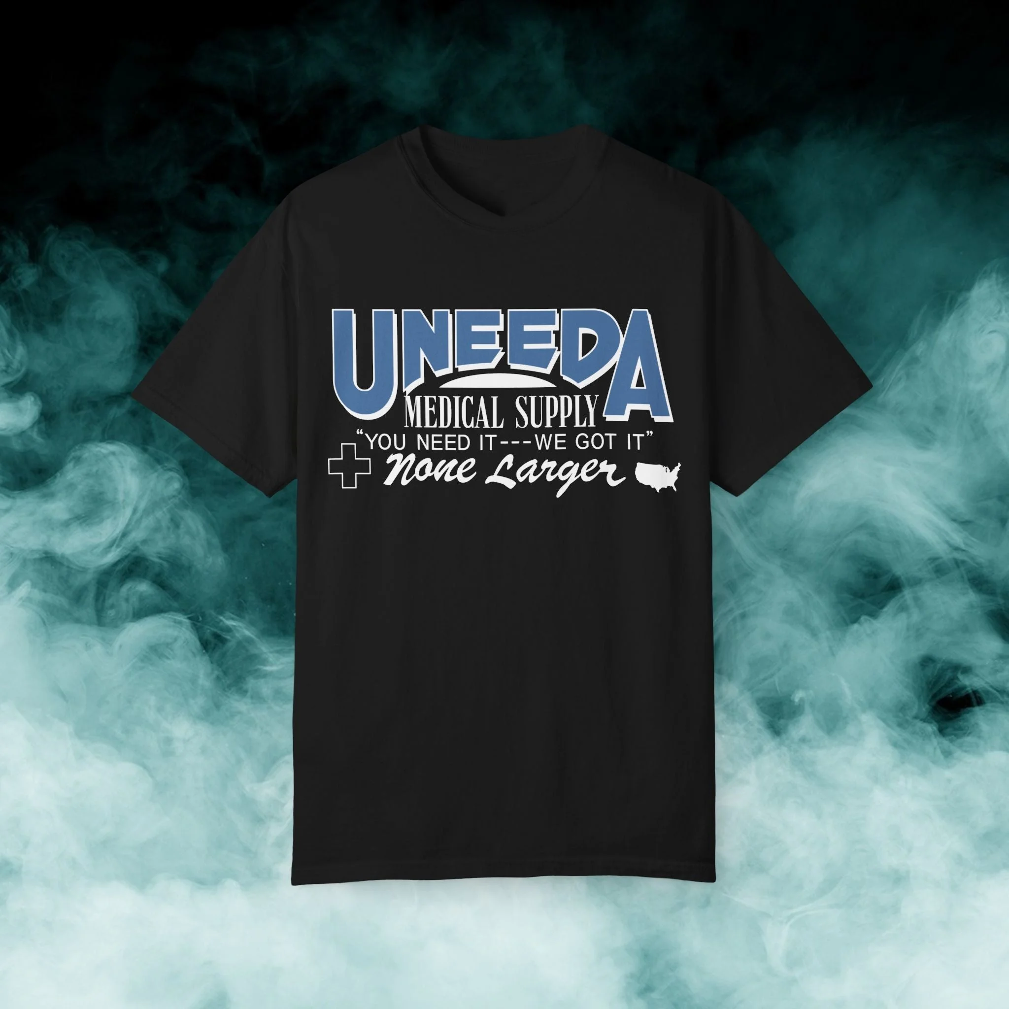 Uneeda Medical Supply Horror Movie Graphic T-Shirt Cotton Men Women Streetwear Tee