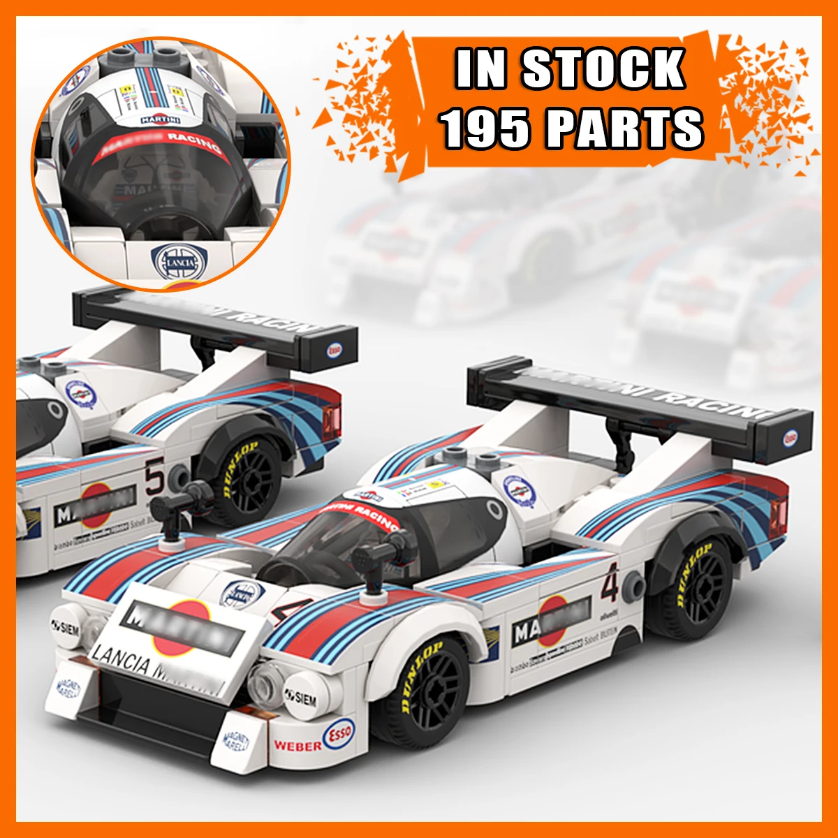 

НОВЫЙ классический конструктор MOC «Спортивный гоночный автомобиль», набор для самостоятельной сборки, креативная игрушка, подарок на день рождения для мальчиков