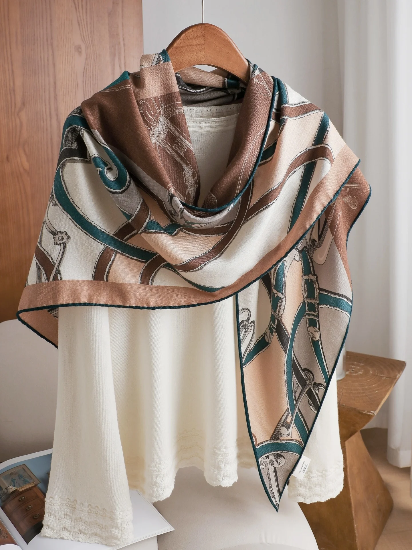 Echarpe-en-laine-double-face-equilibree-pour-femme-chale-chaud-pour-l'automne-et-l'hiver-tons-terreux-en-soie-et-mohair