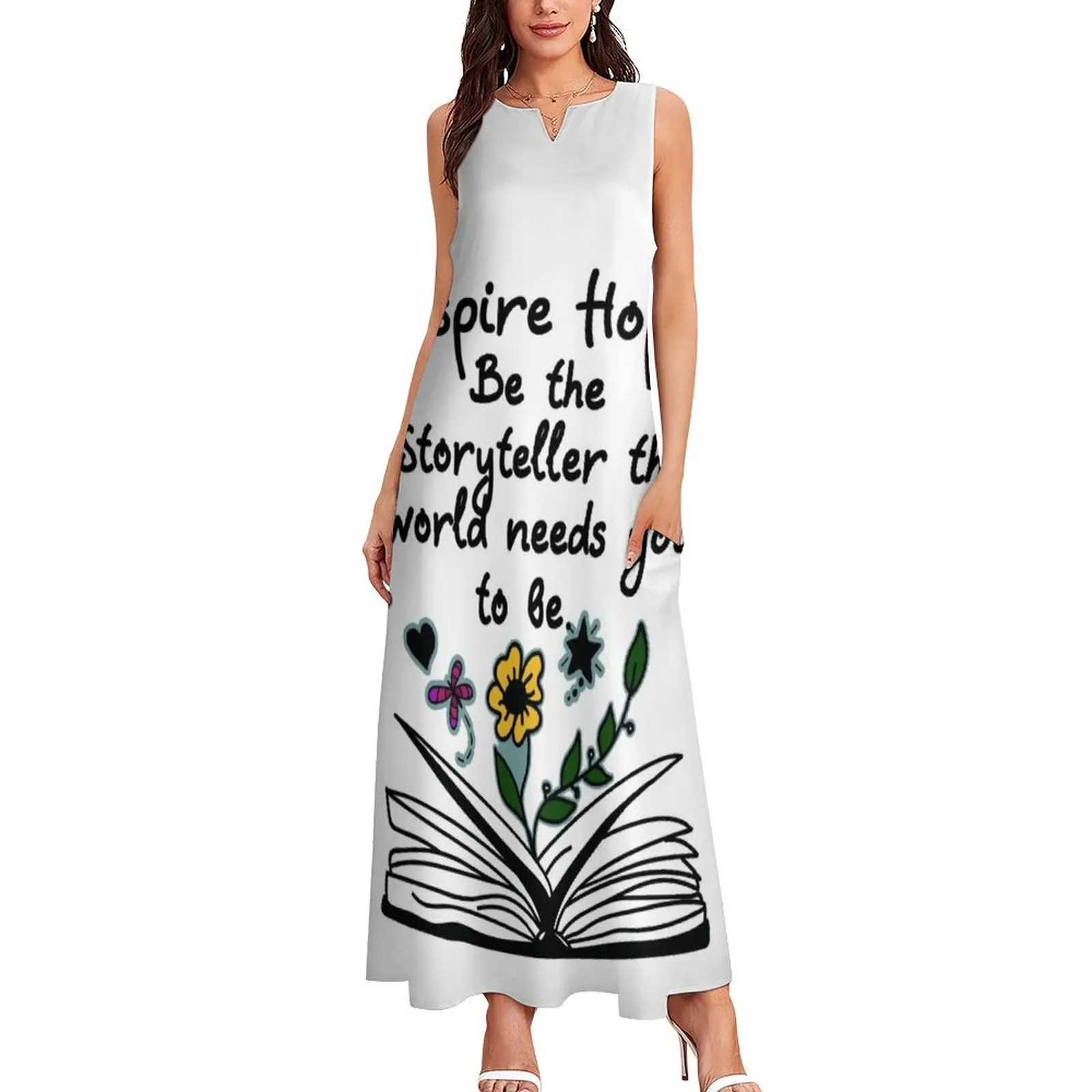 Inspire Hope Be a Storyteller the World Needs. Long Dress elegant evening dresses for women 2025 dress women summer 2025 Dress