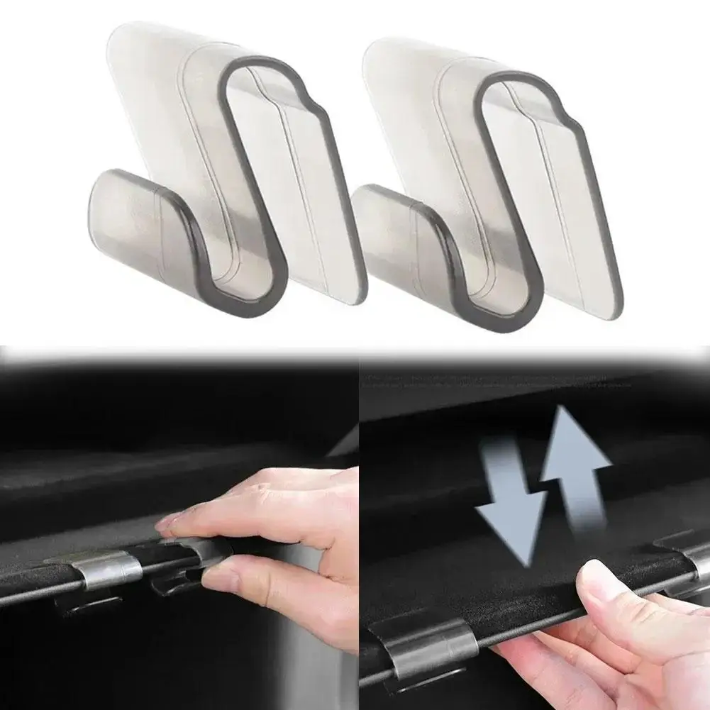 

Car Glove Box Hook for Tesla Model X/S/3+ Highland 2024 Storage Hook Umbrella Bag Holder ModelX ModelS Car Interior Accesso N3S2
