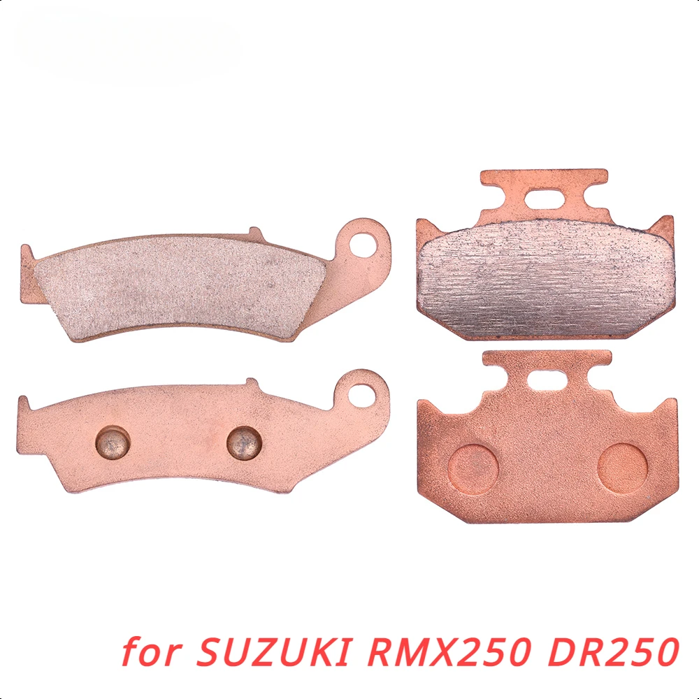 Передние и задние тормозные колодки для мотоцикла SUZUKI RMX250 DR250 DR250R Dejbel 250 SJ45A DR650 DR350 Электрический старт 1996-1999