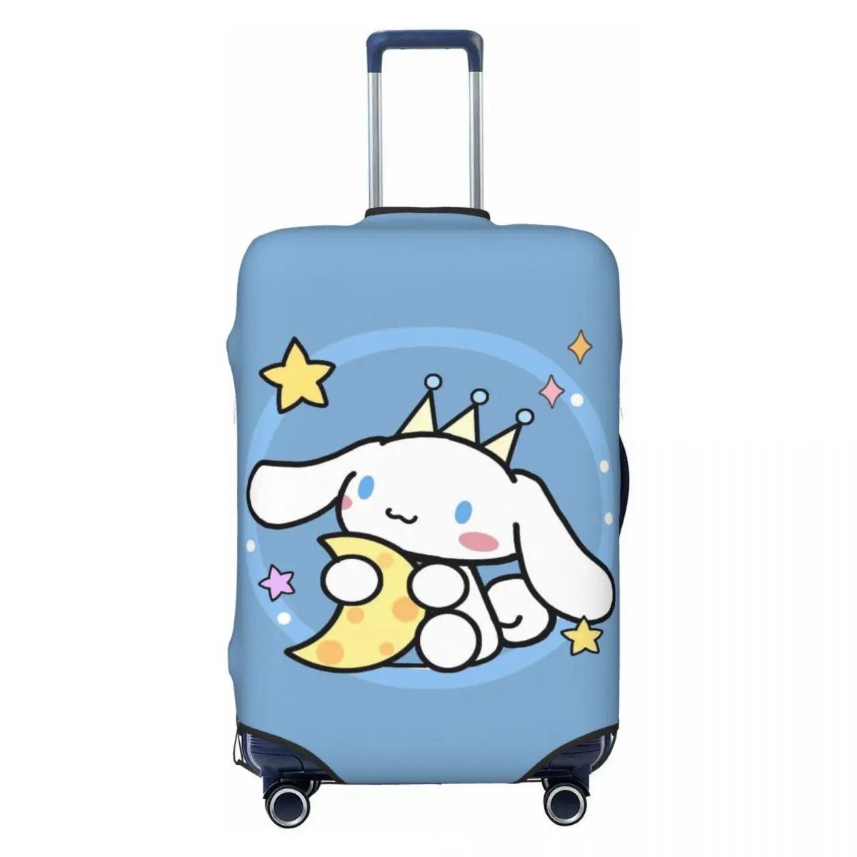 

Изготовленный на заказ чехол для багажа Cinnamoroll Moon, милые чехлы для дорожных чемоданов на 18-32 дюймов