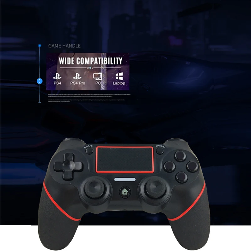 Wireless Controller For PS4 Playstation PS 4 Play Station Pro Slim PC Gamepad Bluetooth USB Remote Control Game Pad Accessories