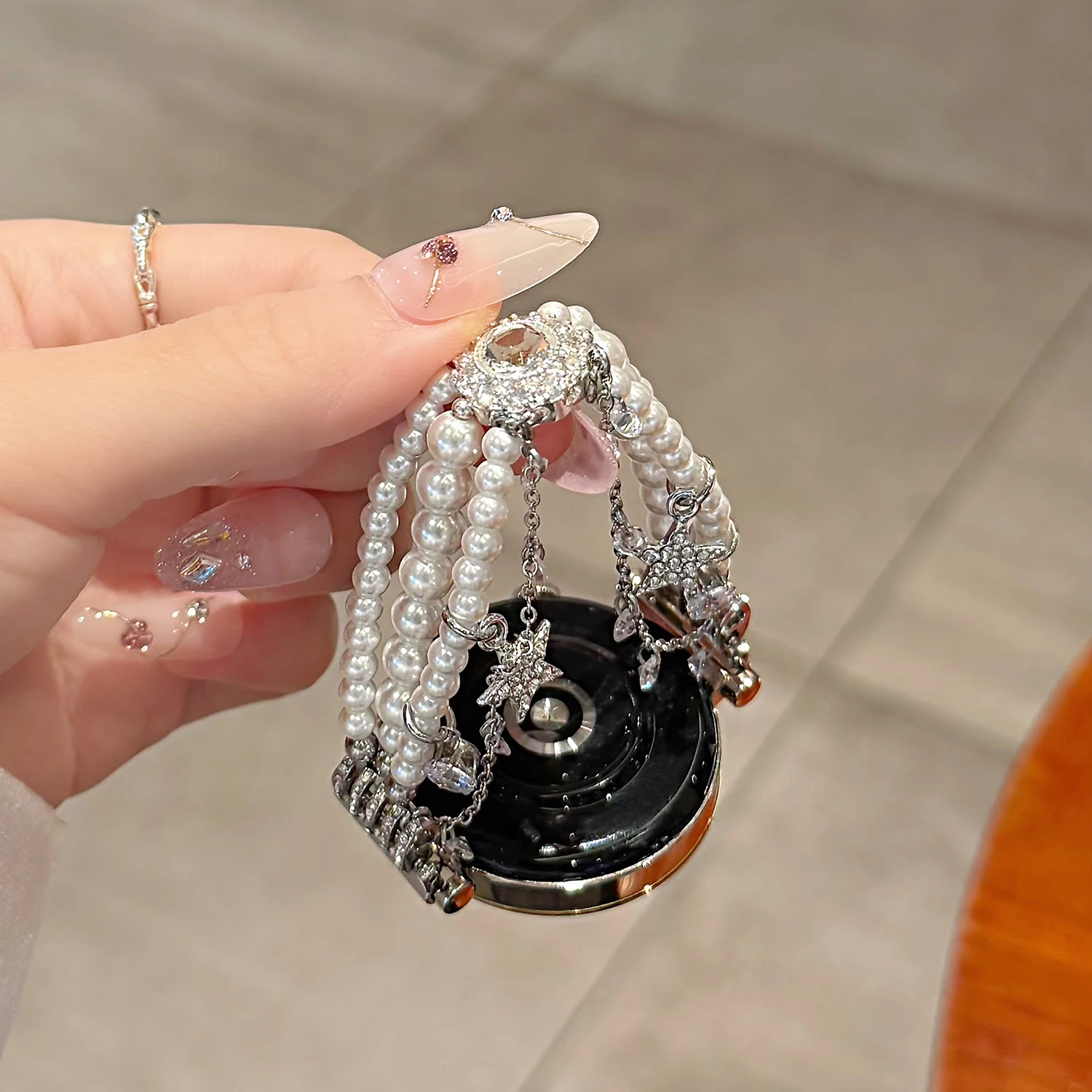 Advanced irregular crystal stone bracelet for Redmi watch4/5/6 for Xiaomi 8 9 10 Pro girl wristband for Huawei wristband 8/9/10