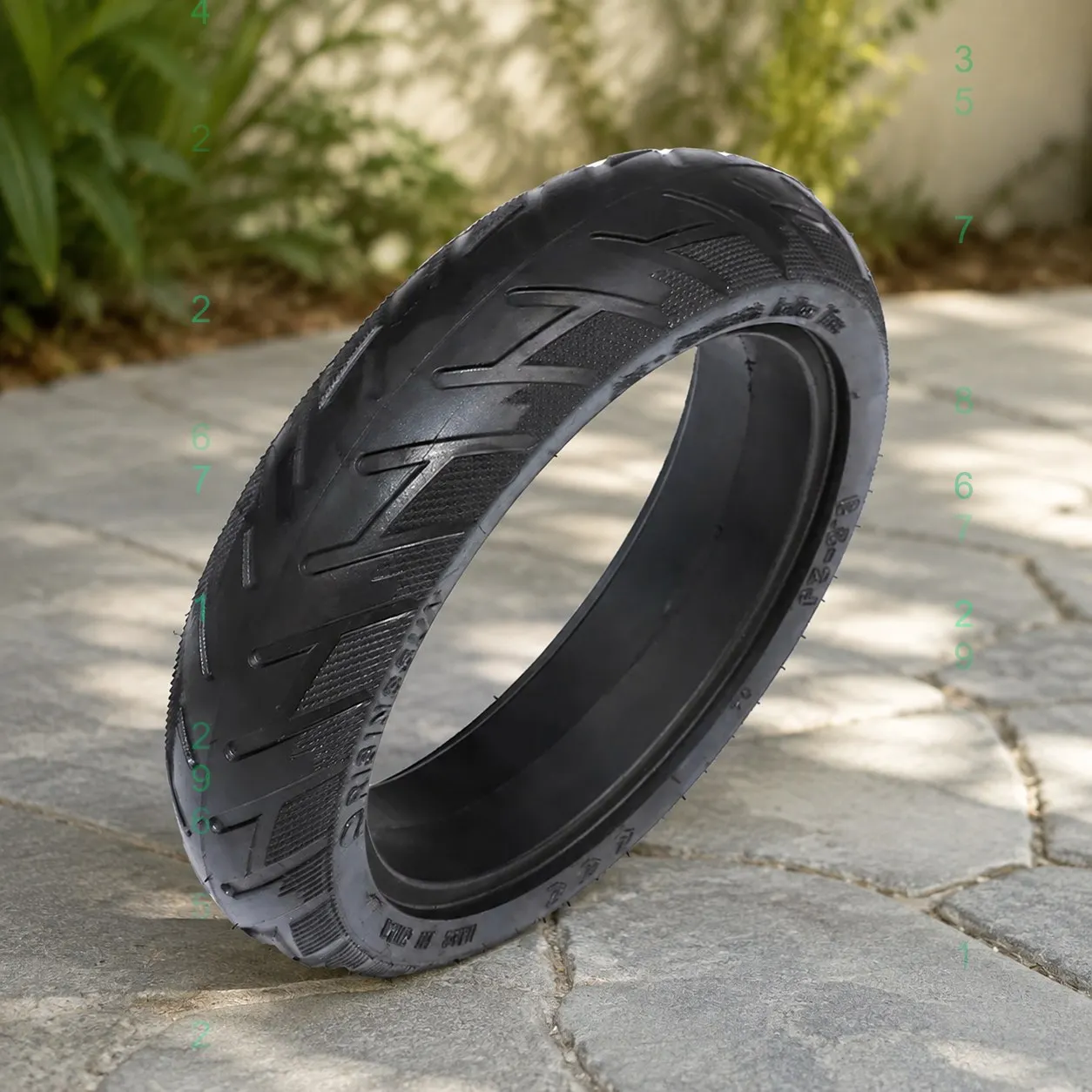 8.5x2 Explosion-Proof Solid Tire for Mijia M365 Modified Non Pneumatic Scooter Tyre