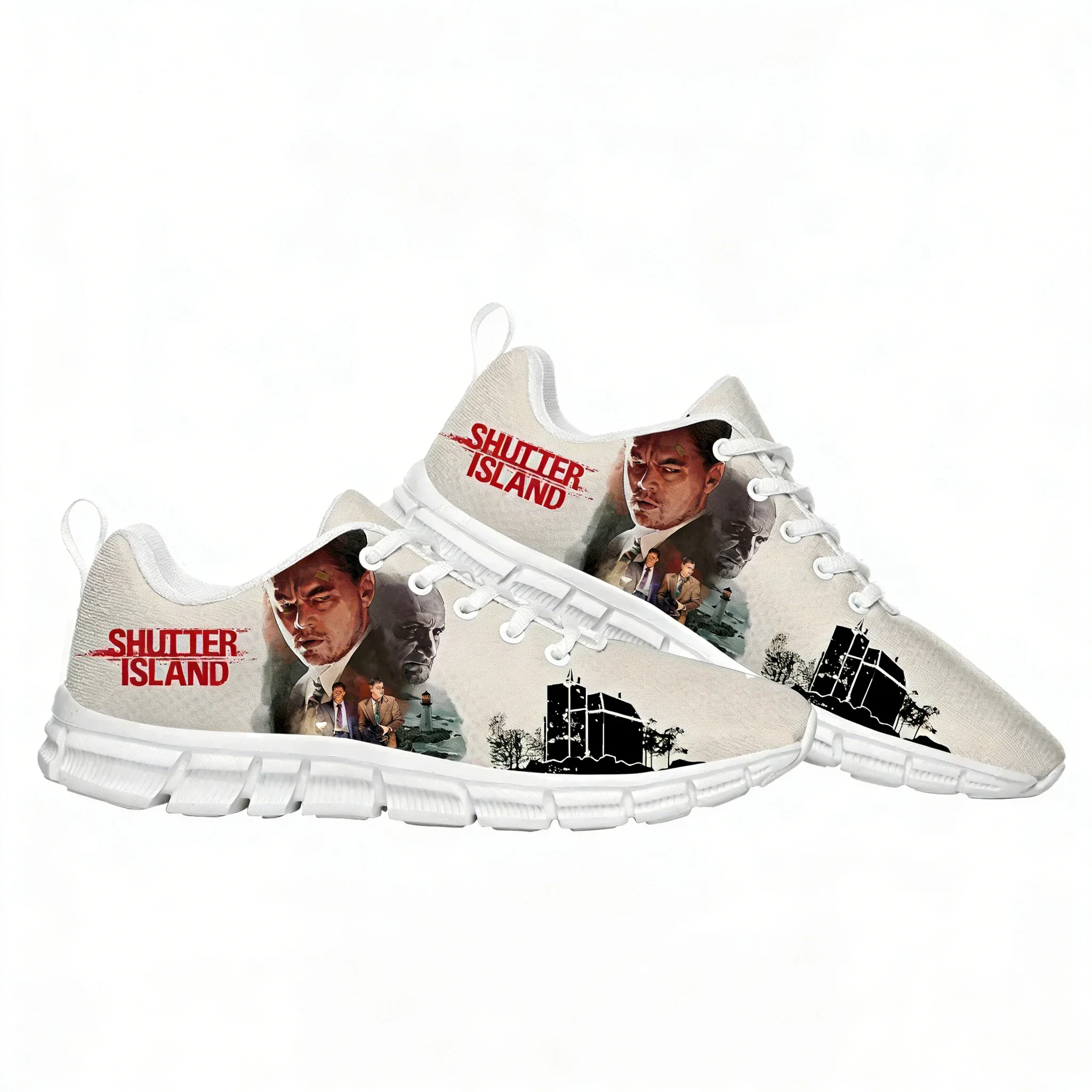 

Shutter Island Sports Shoes Mens Womens Sneakers Leonardo DiCaprio Casual Sneaker Couple Custom Shoes