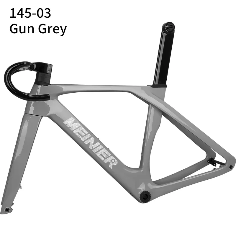 Hidden Carbon Fiber Disc Brake Road Bike Frame Lightweight