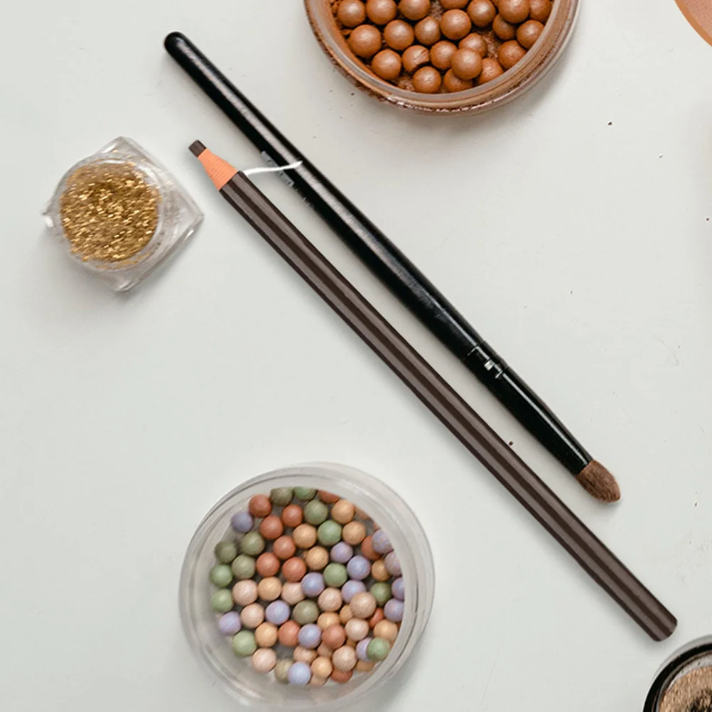 1개 방수 브로우 펜슬 오래 지속되는 번짐 방지 눈썹 메이크업 마이크로블레이딩 아이라이너 펜슬 여성용 메이크업 도구