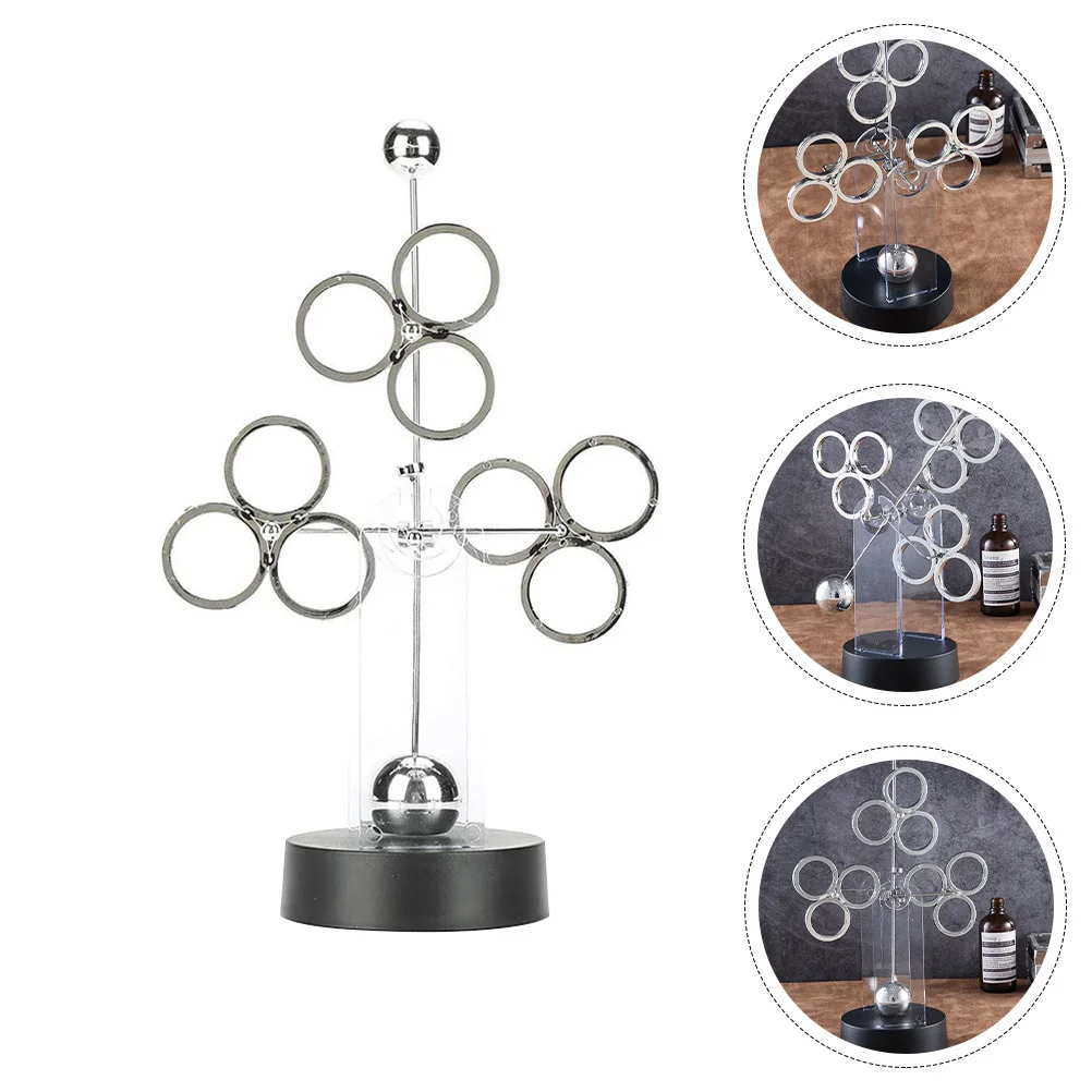 

Perpetual Motion Desk Premium Desktop Decoration Office Decor Science Space Themed Home Decoration Perpetual No