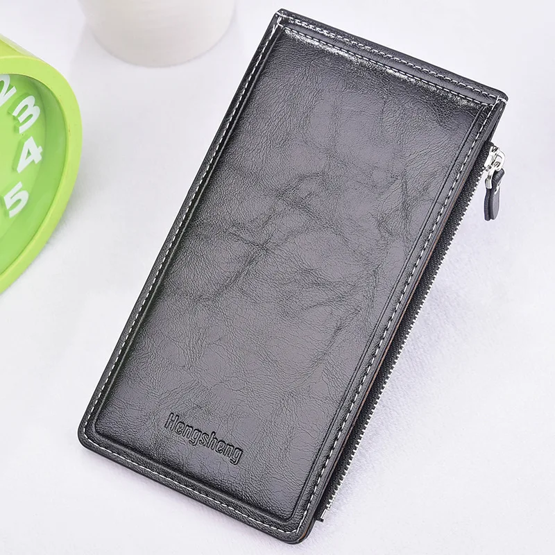 Long Slim Clutch For Wallet Female Male Men Women Purse Zipper Money Bag Business Card Holder Walet Lady Cuzdan Vallet Phone Bag - view 4