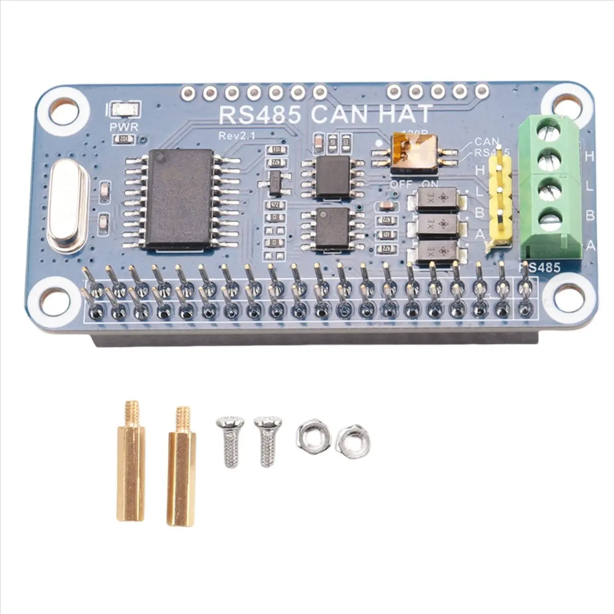 A003  RS485 CAN HAT for Allows Stable Long-Distance Communication Supports Series Boards