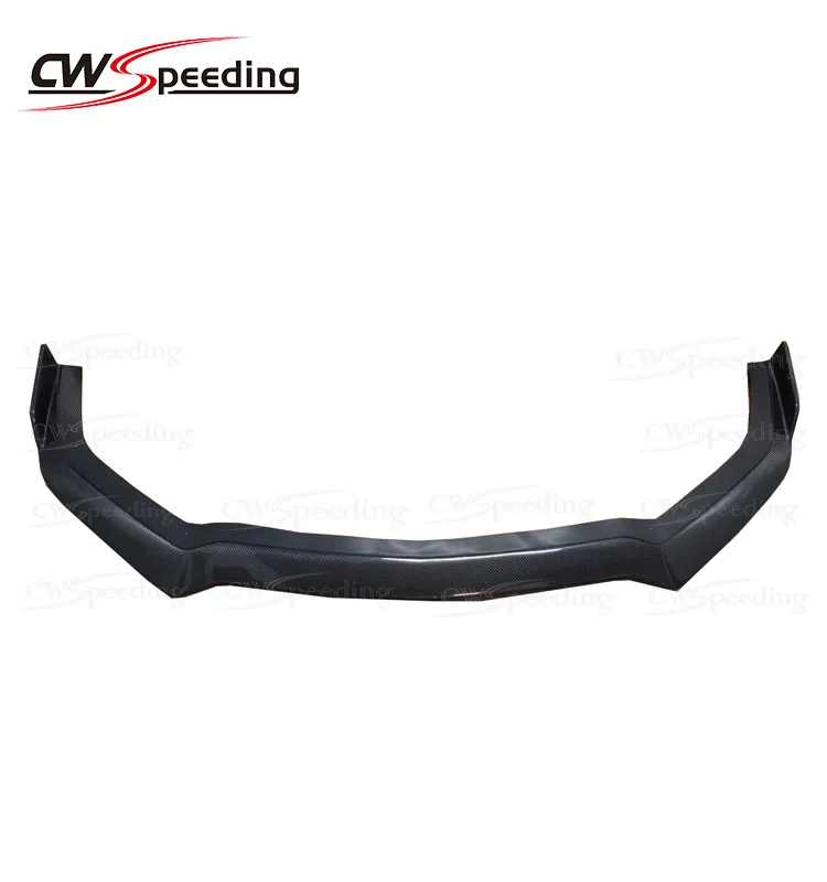 

AC STYLE CARBON FIBER FRONT BUMPER LIP FRONT LIP FOR FORD MUSTANG 2018-2019