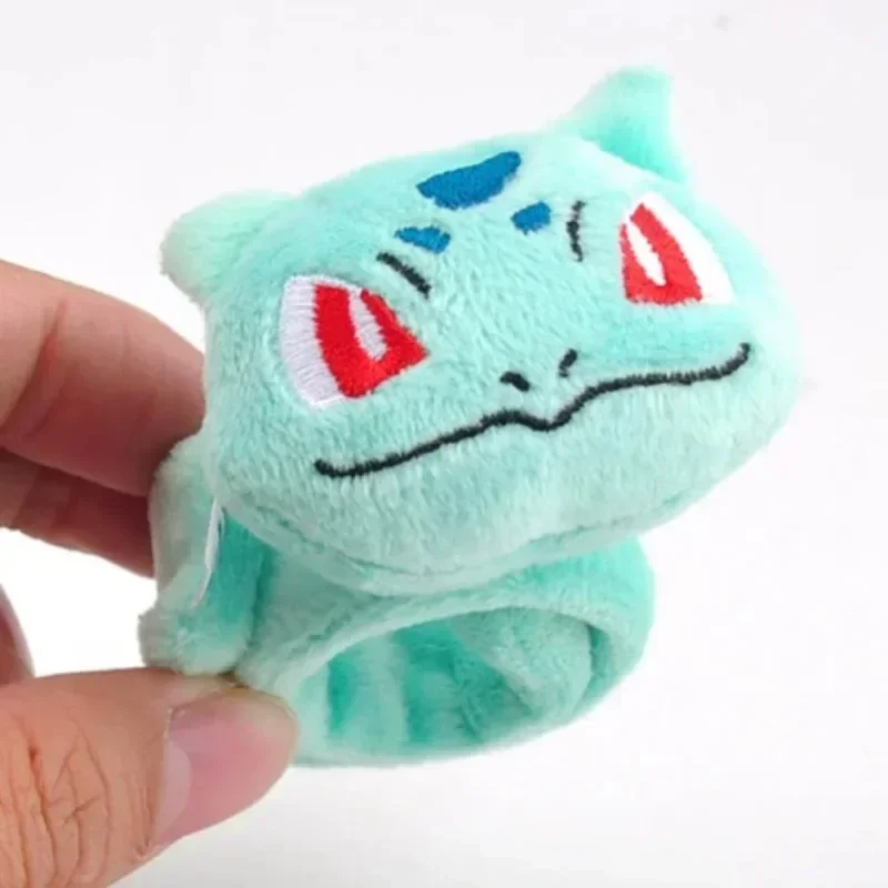 Pokemon Toys Opaska na nadgarstek Bransoletka Pikachu Bulbasaur Charmander Pluszowa miękka opaska na nadgarstek Koło Przebranie świąteczne Prezenty