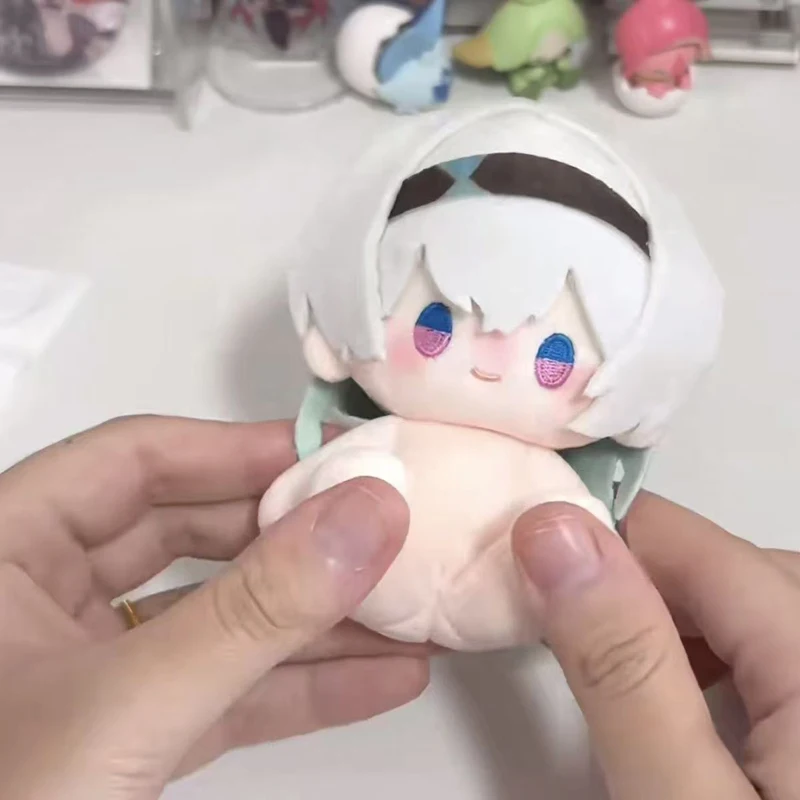 Latest 10cm Flexible Built-in Skeleton Cosplay Honkai Star Rail AR-26710 Firefly Plush Toys Kawaii Anime Game Plushie Body Doll