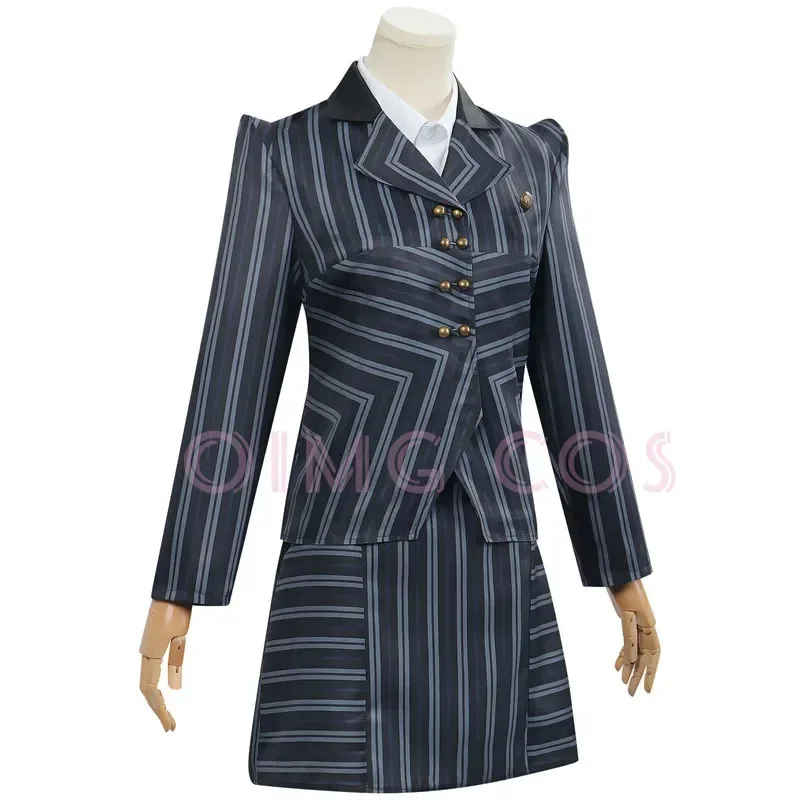 Wicked Elphaba Costume Cosplay Carnevale per adulti Uniforme Parrucca anime Costumi per feste di Halloween Gioco per donne in maschera