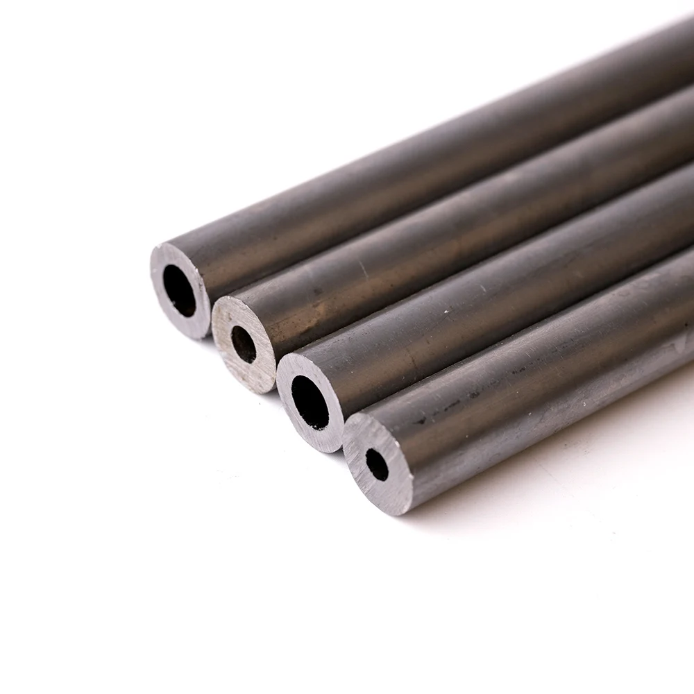 O/D 15mm Hydraulic Tube Round Seamless Steel Pipe Round Hollow Tube Pipe Seamless Tube Piepe for Home DIY Print Black