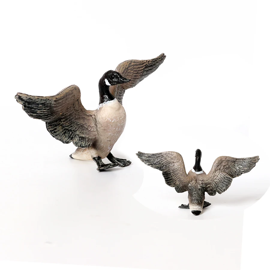 Simulation de ferme volaille, coq, poule, oie, canard, colvert, poulet, modèle de figurines, décoration de la maison, ornement de bureau