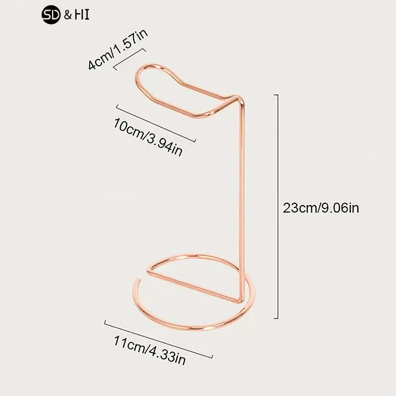 1pc Iron Line Headphone Stand Metal Support Headset Stand Rack Cute Bluetooth Wireless Headphones Holder Support Gamer Helmet