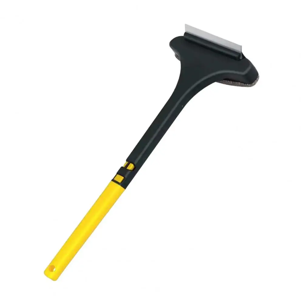 

2Pcs Screen Cleaning Brush with Extended Handle 2-in-1 Brush Ceiling Edge Scraper Design Outdoor Window Screen Cleaner