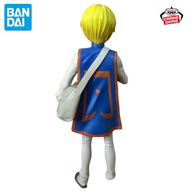Original BANDAI BANPRESTO HUNTER HUNTER JOUR DU DÉPARTURE Kurapika Anime Figurine Véritable Figurine Jouets Collections Modèle