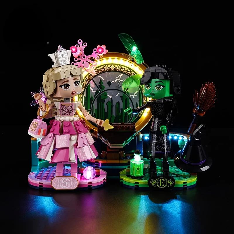 No Model Led Light Kit for Elphaba & Glinda Figures Wicked 75682