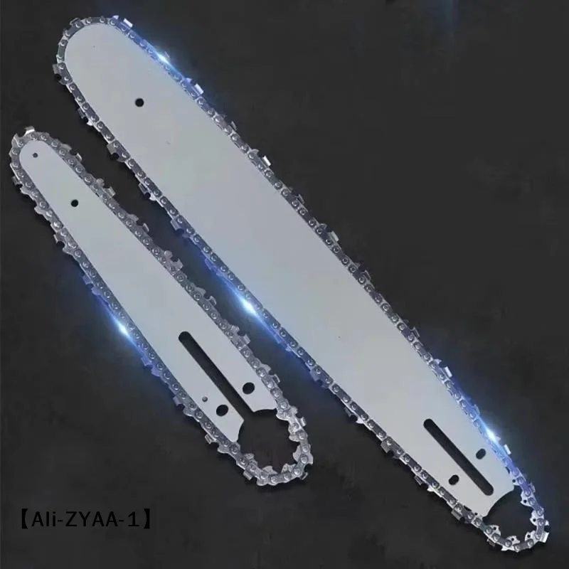 【A】1Pcs 4/6/8inch Electric Saw Mini Chainsaw Logging Saw Blade Pruning Chain Saw Chain Accessories 1/4 Chainsaw Chain Guide