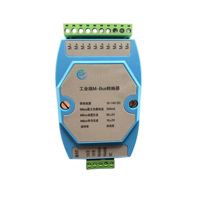 MBUS/M-BUS To RS485 Serial Port Concentrator Repeater Meter Reading Converter Module 300 Slave