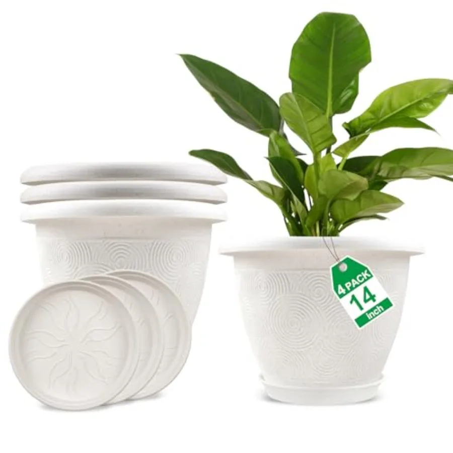 Plastic Flower Pots…