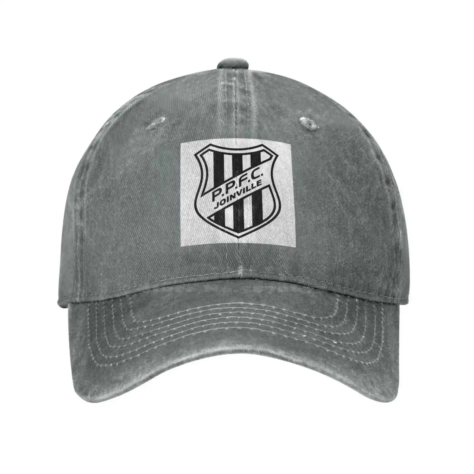 Ponte Preta Futebol Clube SC Logo Print Graphic Casual Denim cap Knitted hat Baseball cap