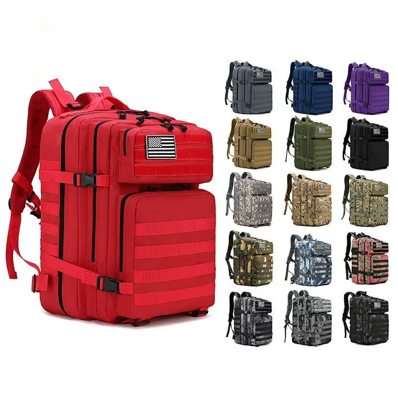 Tactical Backpack 45L First Aid Bag Backpack Outdoor Backpack Trauma Responder Utility Rucksack Travel Bag